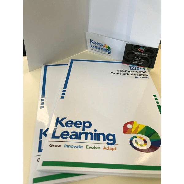 A4 Gloss Laminated Interlocking Folders