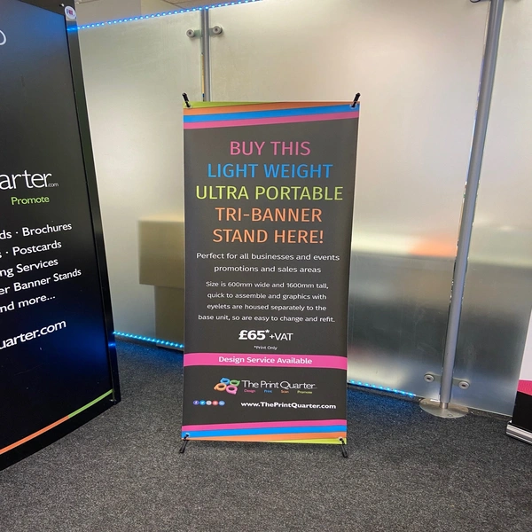  Tri - Banner Stand Medium