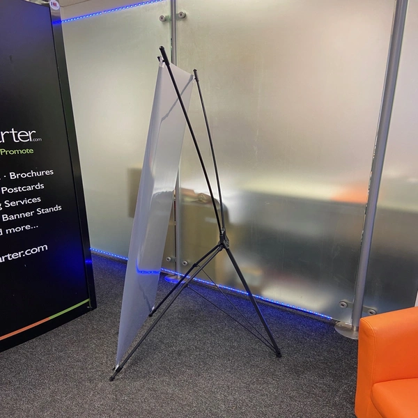  Tri - Banner Stand Side